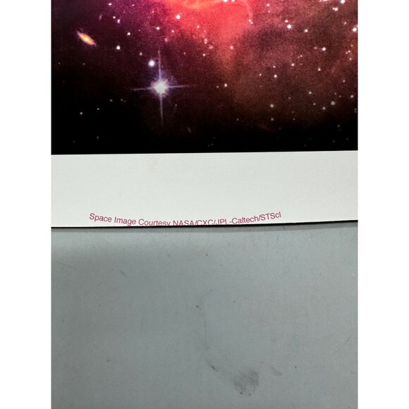 Snoopy Space Galaxy 5/475 Print poster Peanuts Reachable For The Stars READ - Picture 7 of 8